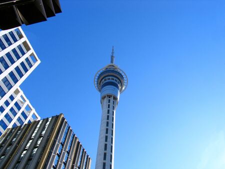 Modern Building In New Zealand Aucklandの写真素材