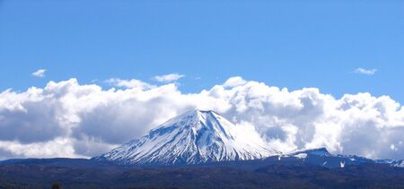 Snow Mountainの写真素材