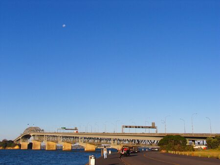 Auckland Harbor Bridgeの写真素材