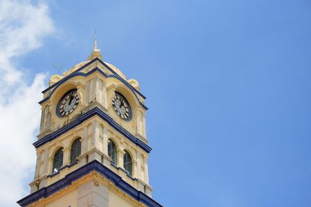 Clock Tower In Penang