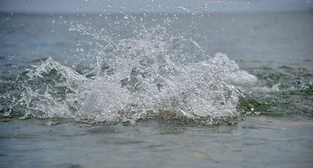 water spray, dive closeup macroの写真素材