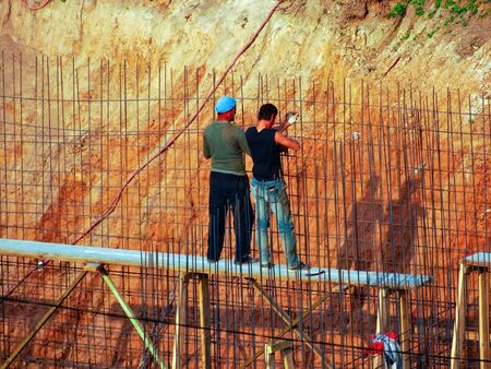 Strengthening of the Foundation and construction of underground Parking walls