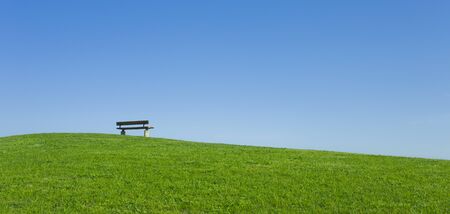park benchの写真素材