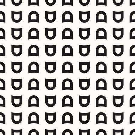 Vector Geometric Abstract Seamless Monochrome Pattern Texture Background