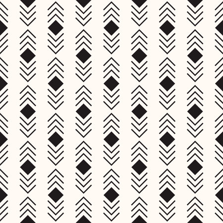 Vector Geometric Abstract Seamless Monochrome Pattern Texture Repeating Background
