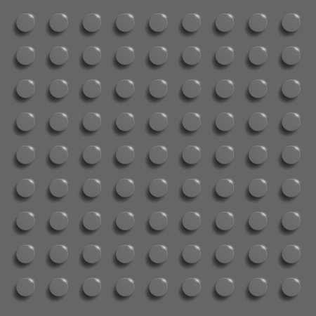 Seamless Polka Dots Pattern. Vector Gray Background. Regular Texture.seamless pattern of construction blocksの写真素材