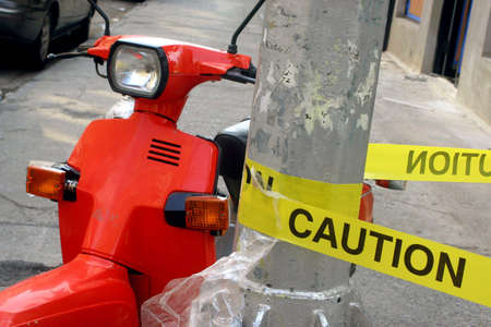 caution!の写真素材