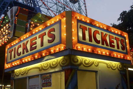 Ticket boothの写真素材