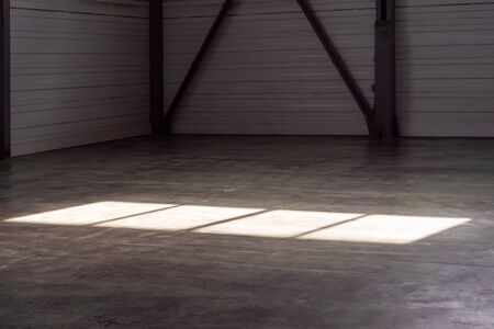 Empty warehouse, large room.の写真素材
