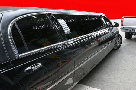 Black limousineのeditorial素材
