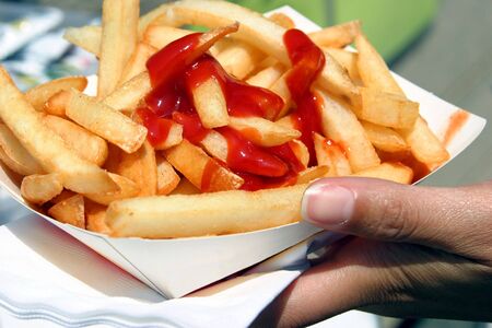 French fries at the restaurant
