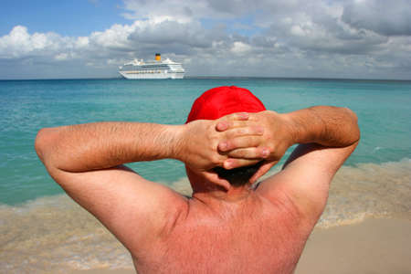 on vacationの写真素材