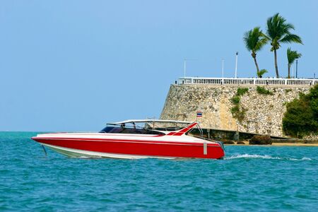 Boat in Pattaya, Thailandの写真素材