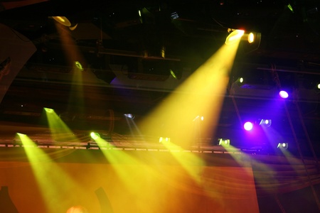 Searchlight in the theater