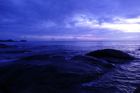 Beautiful natural delicious magnificent asian sunset sunrise.の写真素材