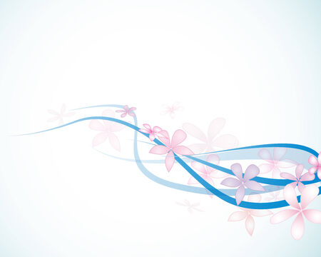 Floral backgroundのイラスト素材