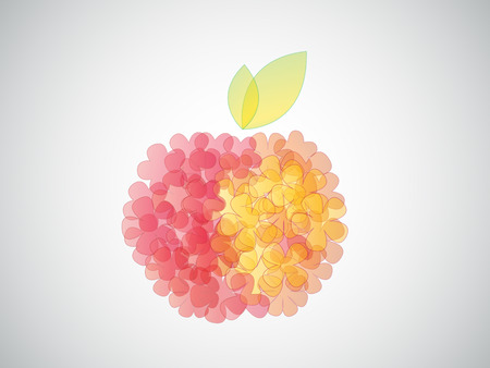 appleのイラスト素材