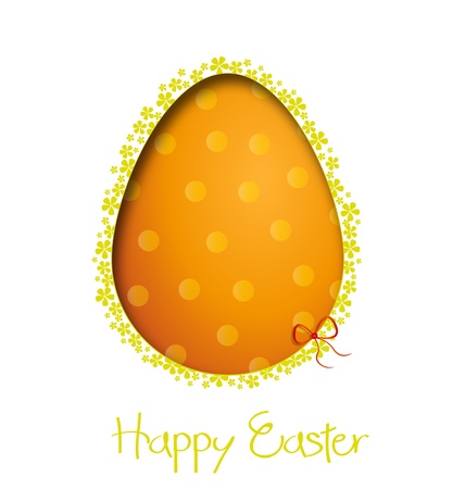 easter background with egg illustrationのイラスト素材