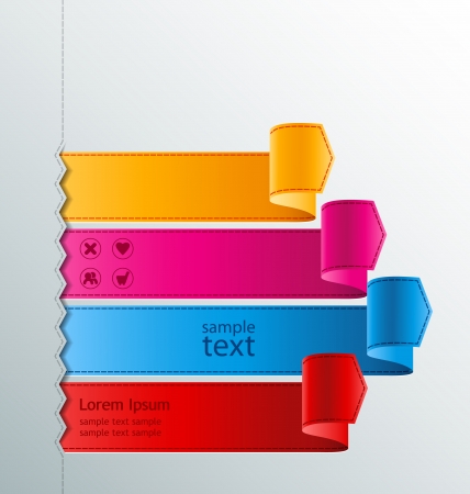 Modern vector web design templateのイラスト素材