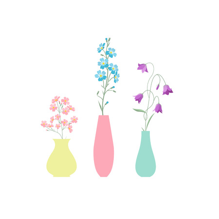 Vase of flowersのイラスト素材