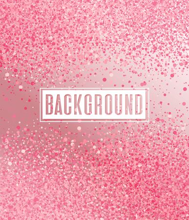Vector illustration of abstract pink romantic background. Background with dots.のイラスト素材