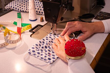 Manufacture of washable masks for facial protection against covid-19 virus, coronavirus, allergy,...