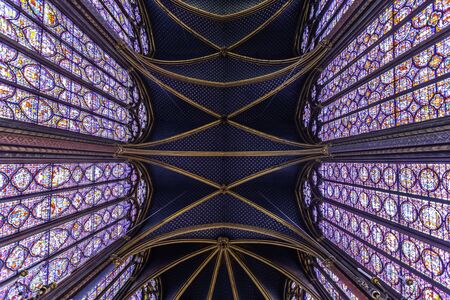 Paris, the Sainte Chapelle, island of the city.