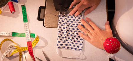 Manufacture of washable masks for facial protection against covid-19 virus, coronavirus, allergy,...