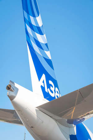 AIRBUS A380 in Toulouse, France on July 21, 2021.のeditorial素材