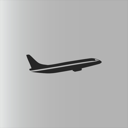 fly airplane upward airportのイラスト素材