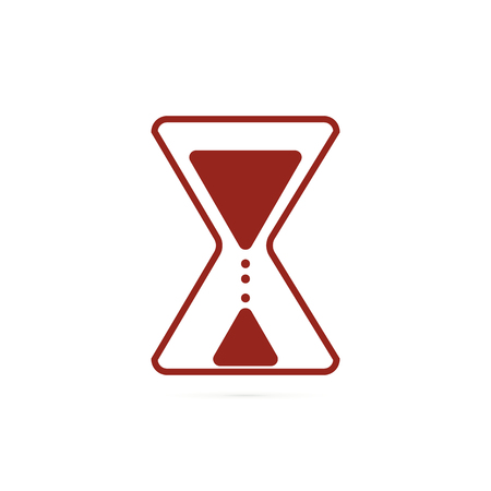 Hourglass vector iconのイラスト素材