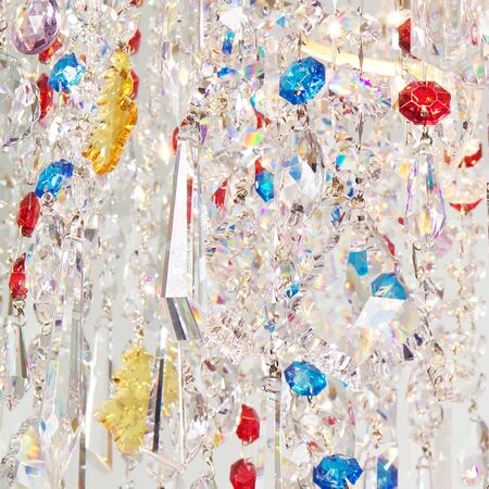 chandelier close upの写真素材