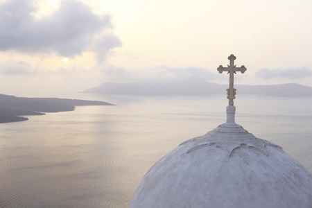 santorin chapelの写真素材