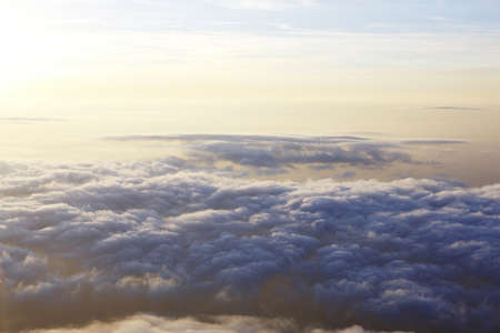 above the cloudsの写真素材