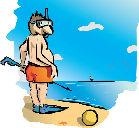 diverのイラスト素材