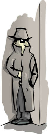 Secret Agentのイラスト素材