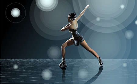 Dance-Iceのイラスト素材