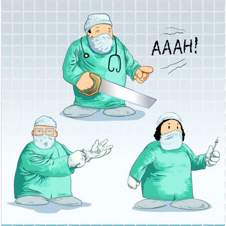 Surgeon toons- packのイラスト素材