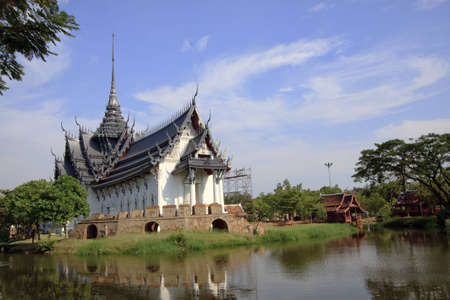 Temple in Bangkokの写真素材