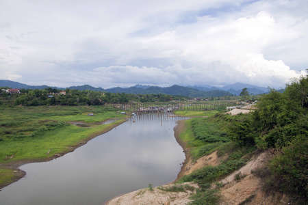 Peaceful riverの写真素材