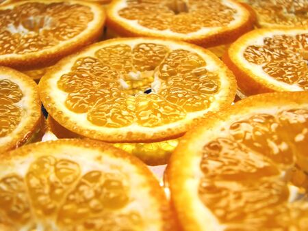 Sliced orange