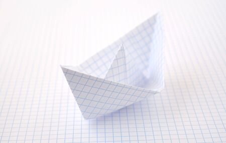 Paper shipの写真素材
