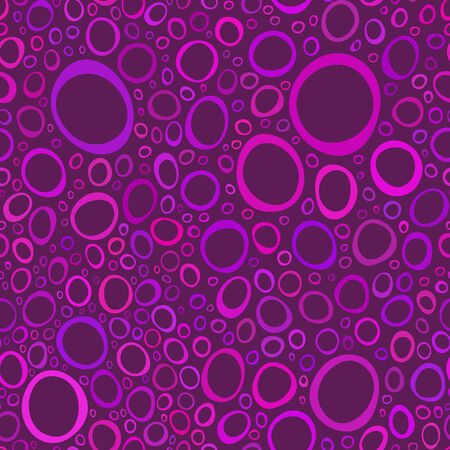 Different tone purple circles seamless patternのイラスト素材