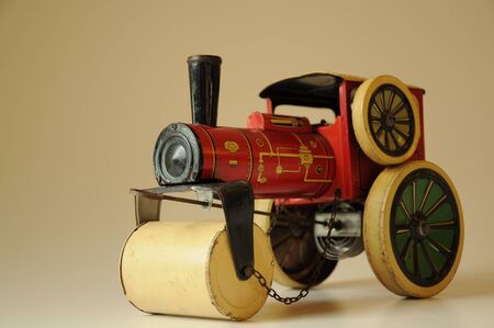 tin toy steam-roller