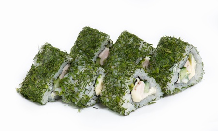 Various kinds of sushi and sashimiの写真素材