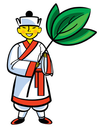 Chinese Boyのイラスト素材