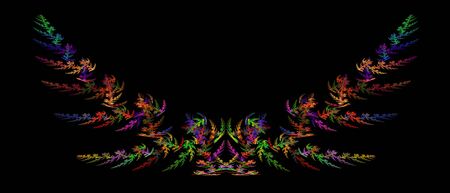 Beatiful color fractalの写真素材