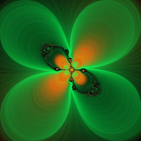 Beatiful color fractalの写真素材
