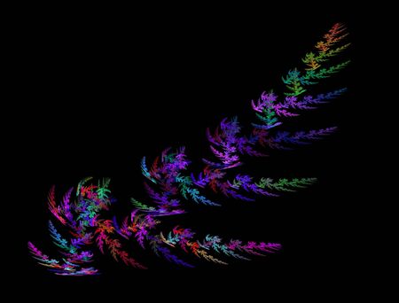 Beatiful color fractalの写真素材