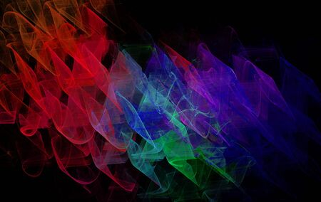 Beatiful color fractalの写真素材